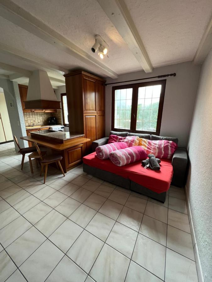 Tiny Apartment With Amazing View, Garden & Terras Schattdorf Exterior photo
